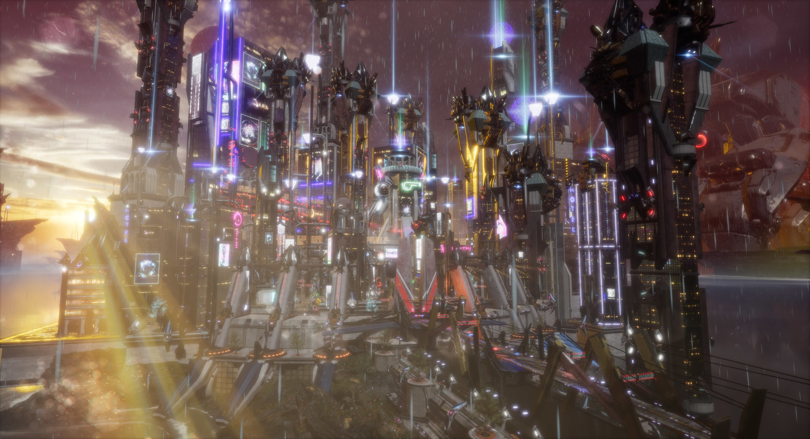 Entraxia: Futuristic Syfy City