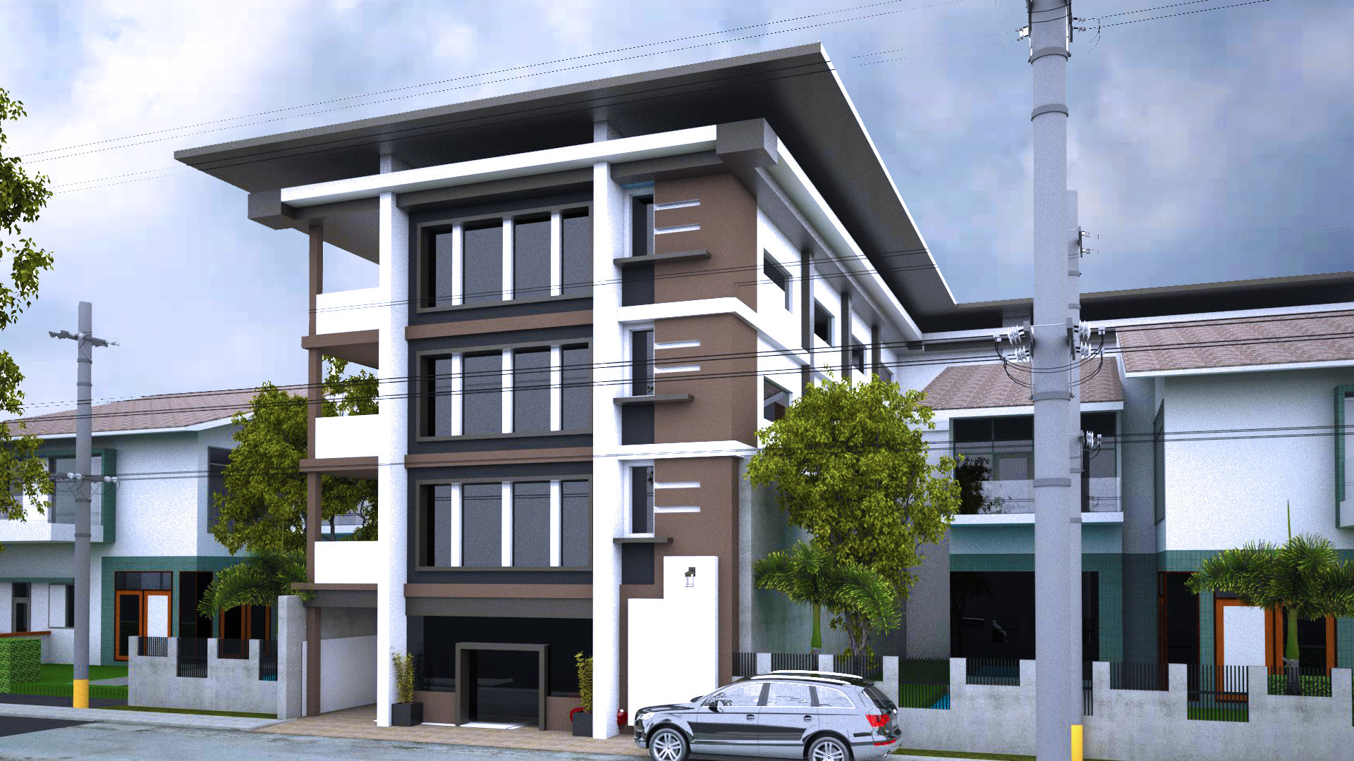 Jolo De Dios Four Storey Mixed Use Commercial Building Design Proposal