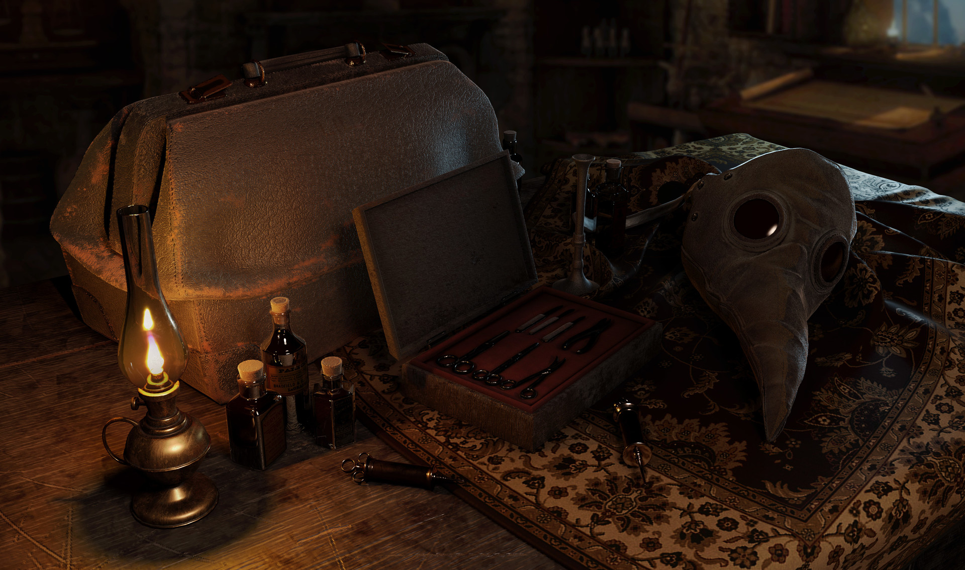 Eleanor Tan Plague Doctor S Table