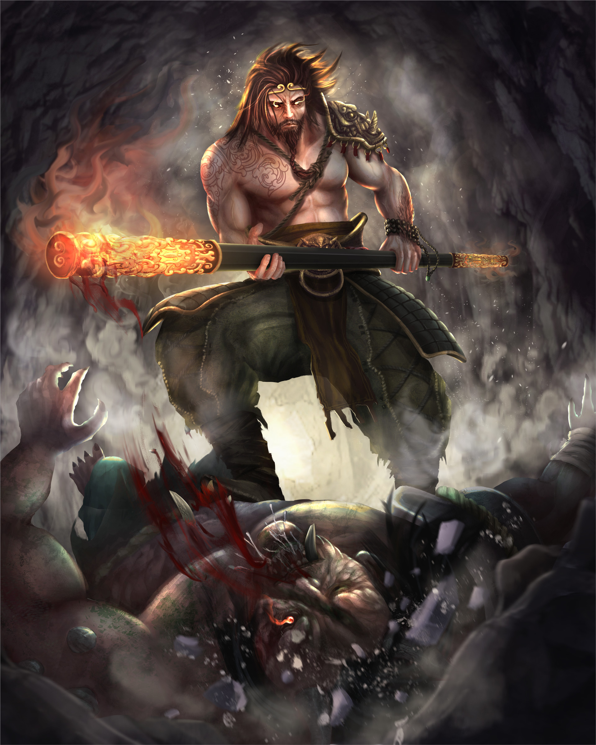 Artstation Sun Wu Kong Nghi Vo