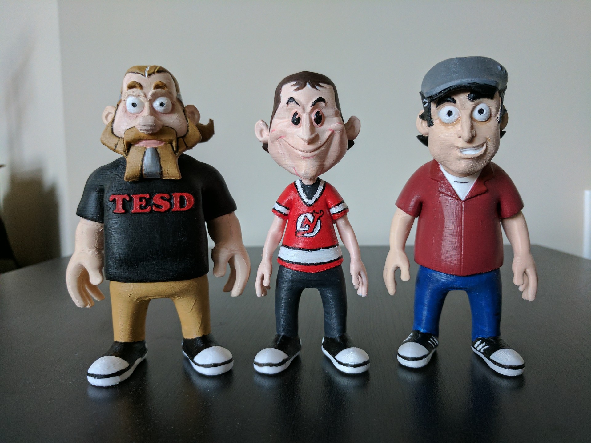 ArtStation - TESD Cartoon Figures 3D Prints