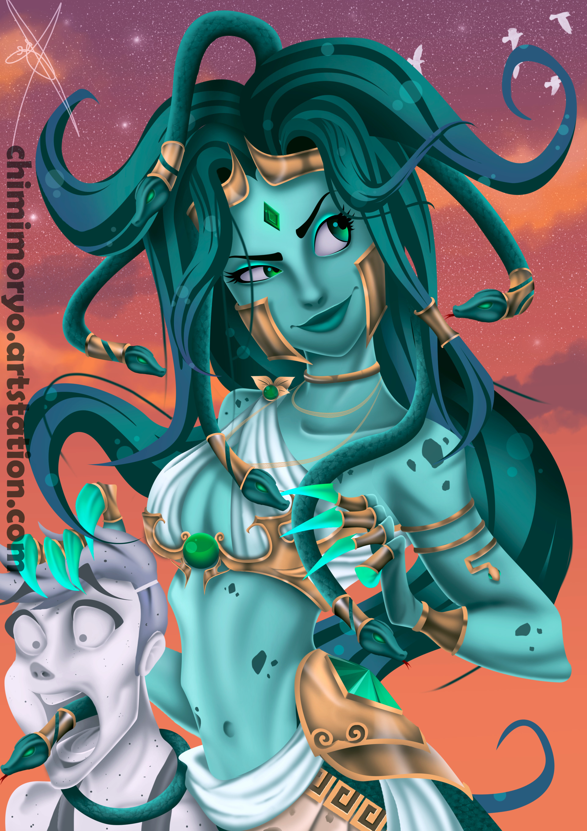 ArtStation - Greek Gods: Medusa