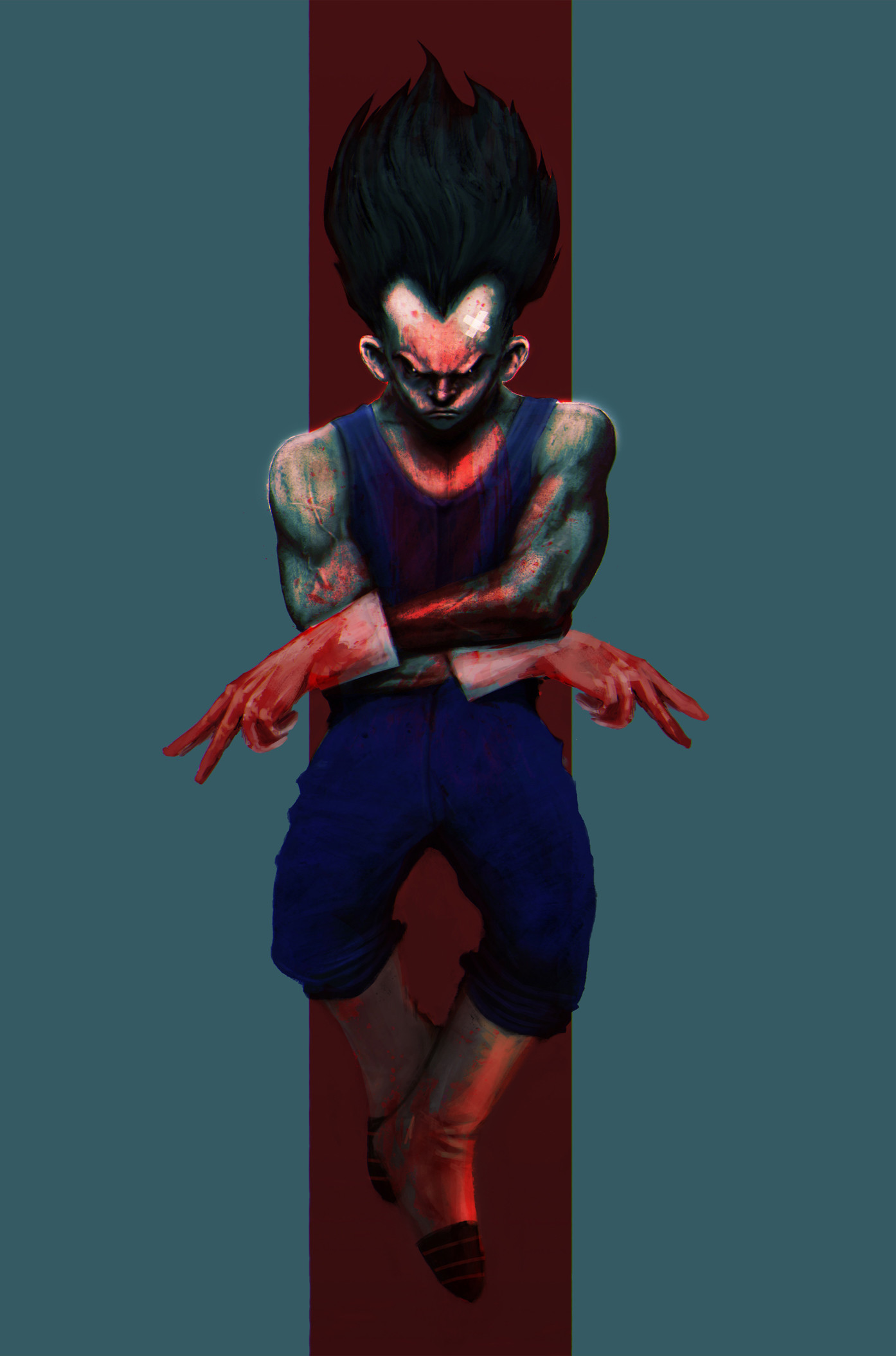 bloody vegeta