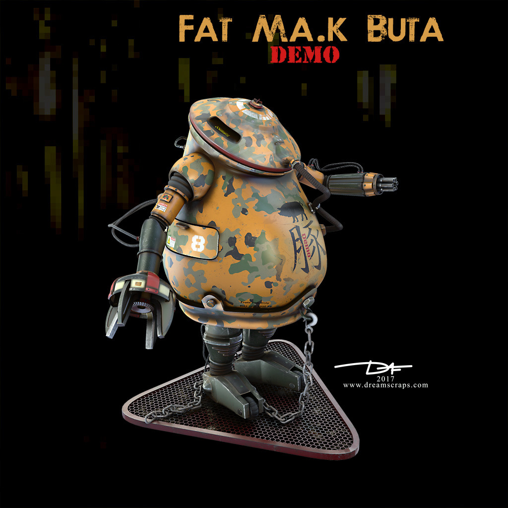 Daffydd Morgan - Fat Ma.k Buta Demo #8 - Powered Armor