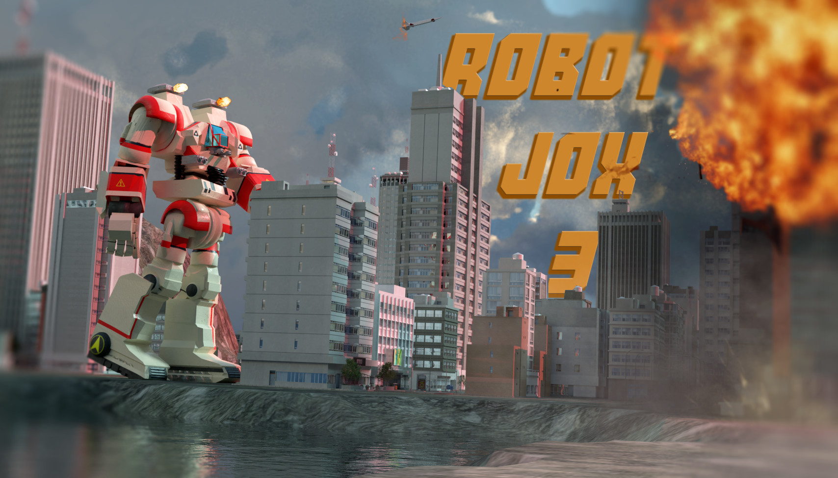 Robot Jox poster design : r/vectorart
