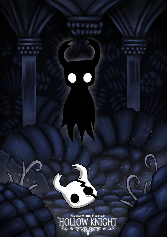 ArtStation Hollow Knight, Shade fan art