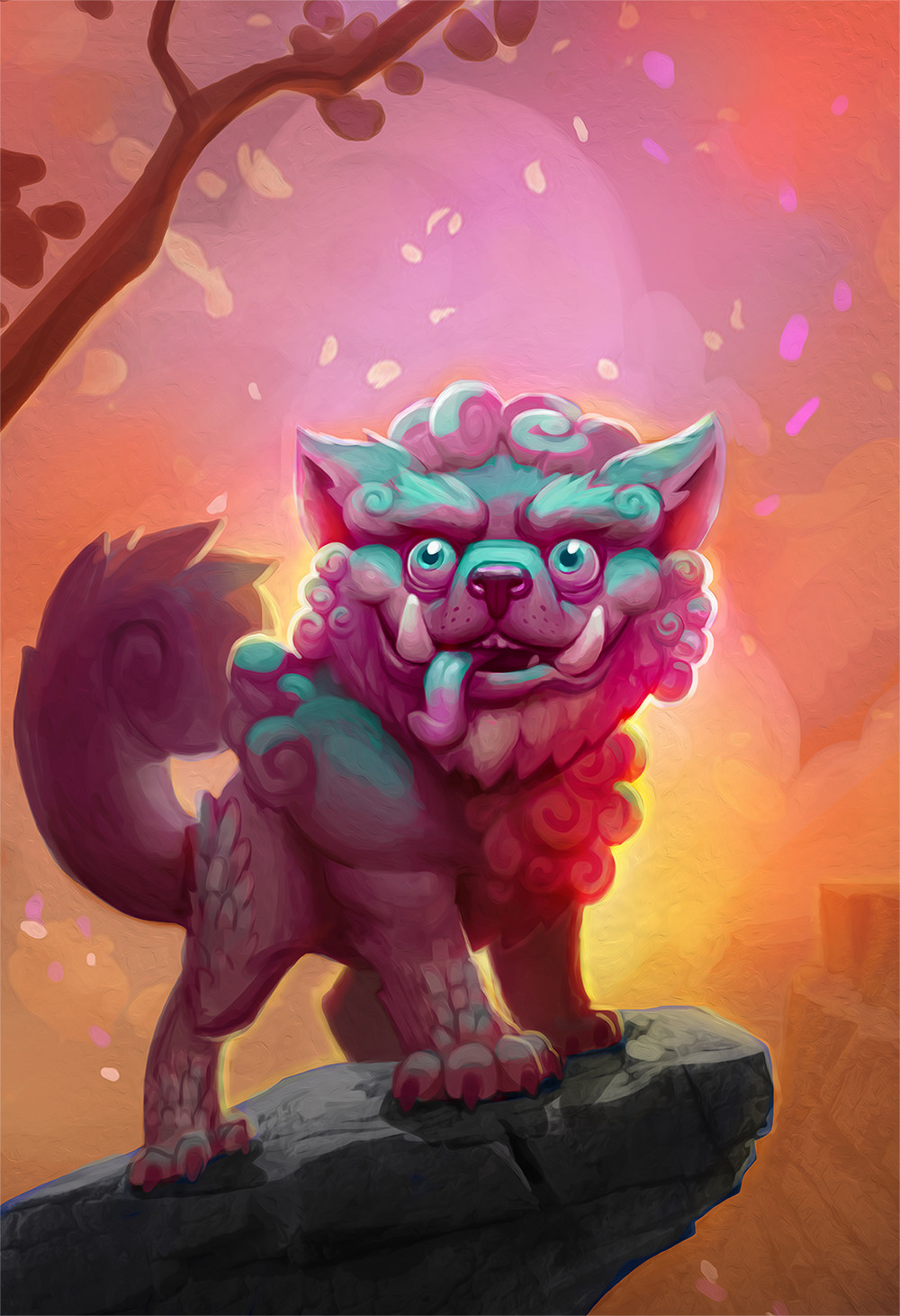 Artstation Foo Dog Jordan Ewing