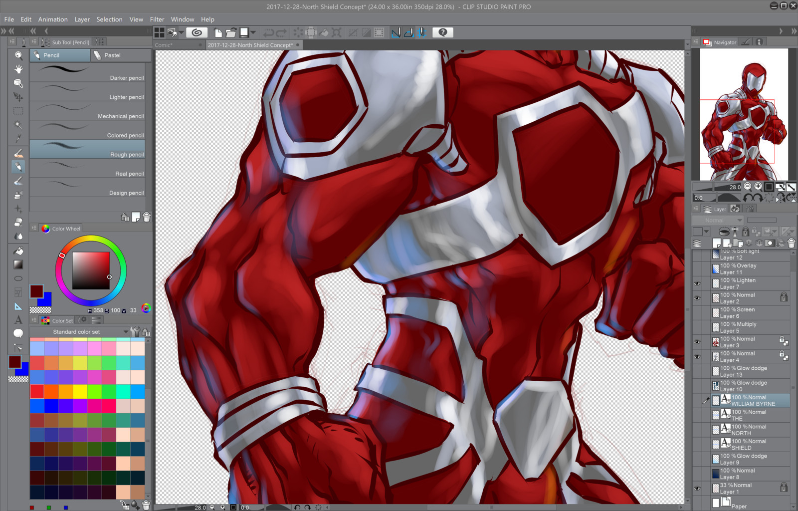 04- Painting the armor