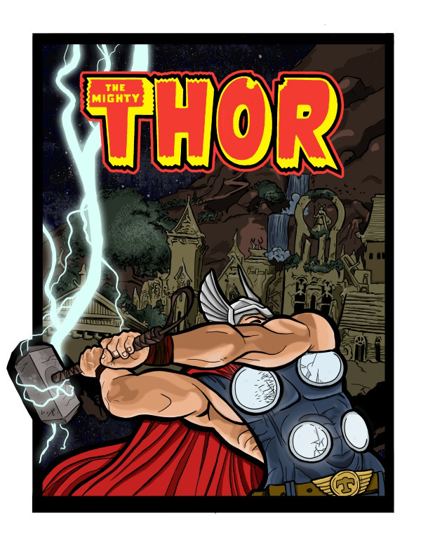 Thor as John Henry