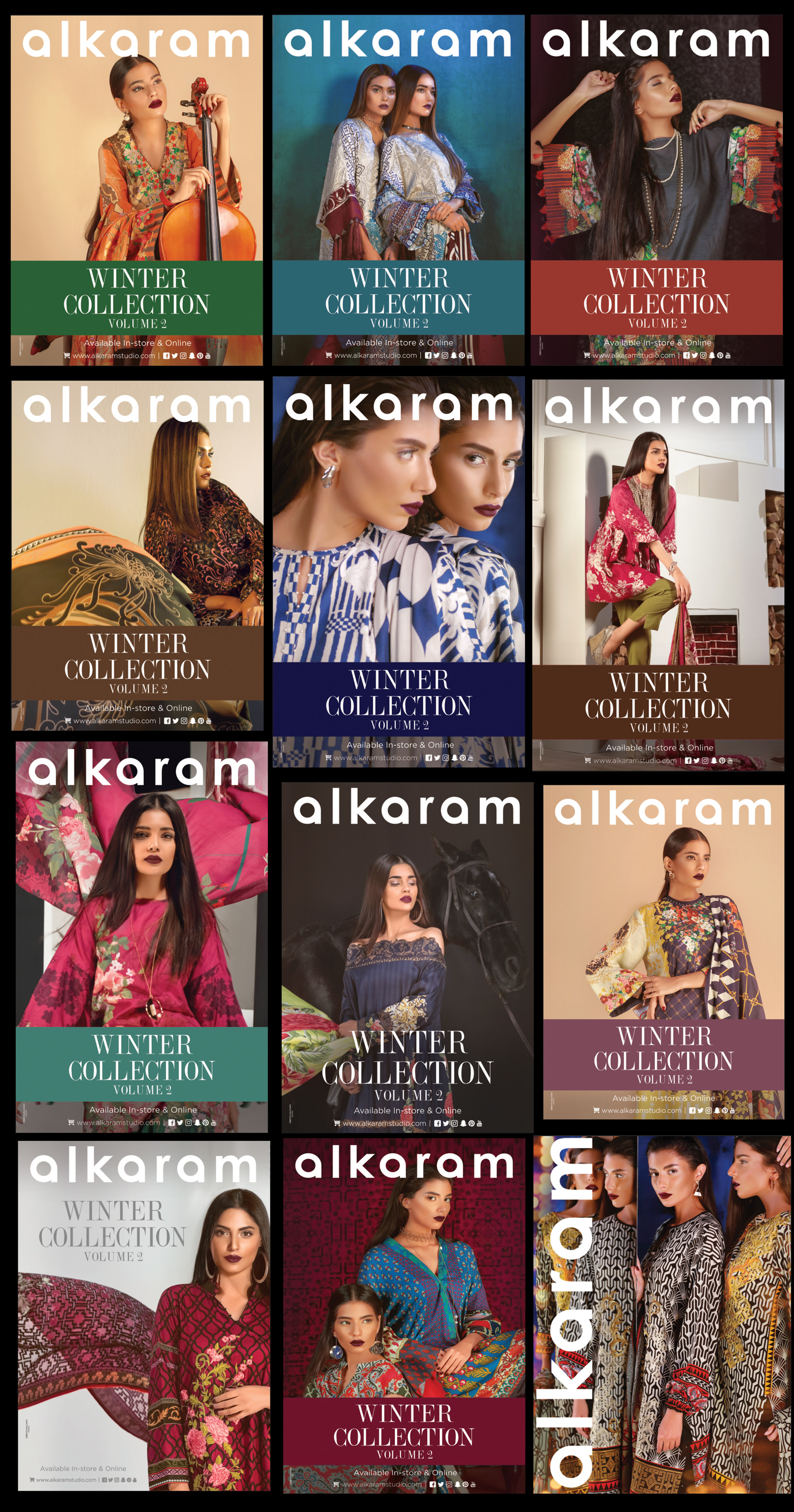 Artstation Alkaram Winter Collection Volume 2 Mohammad Nidal Khan