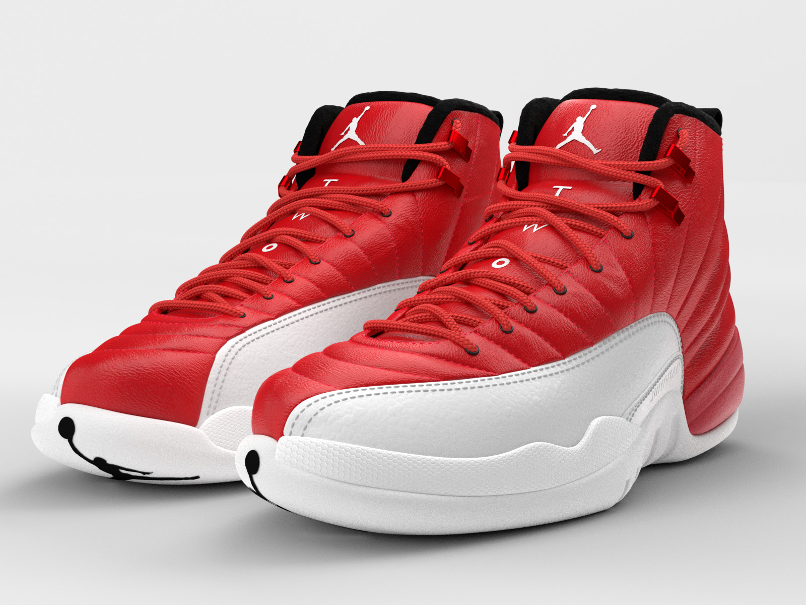 Calvin Dornseif Air Jordan Retro 12 Gym Red