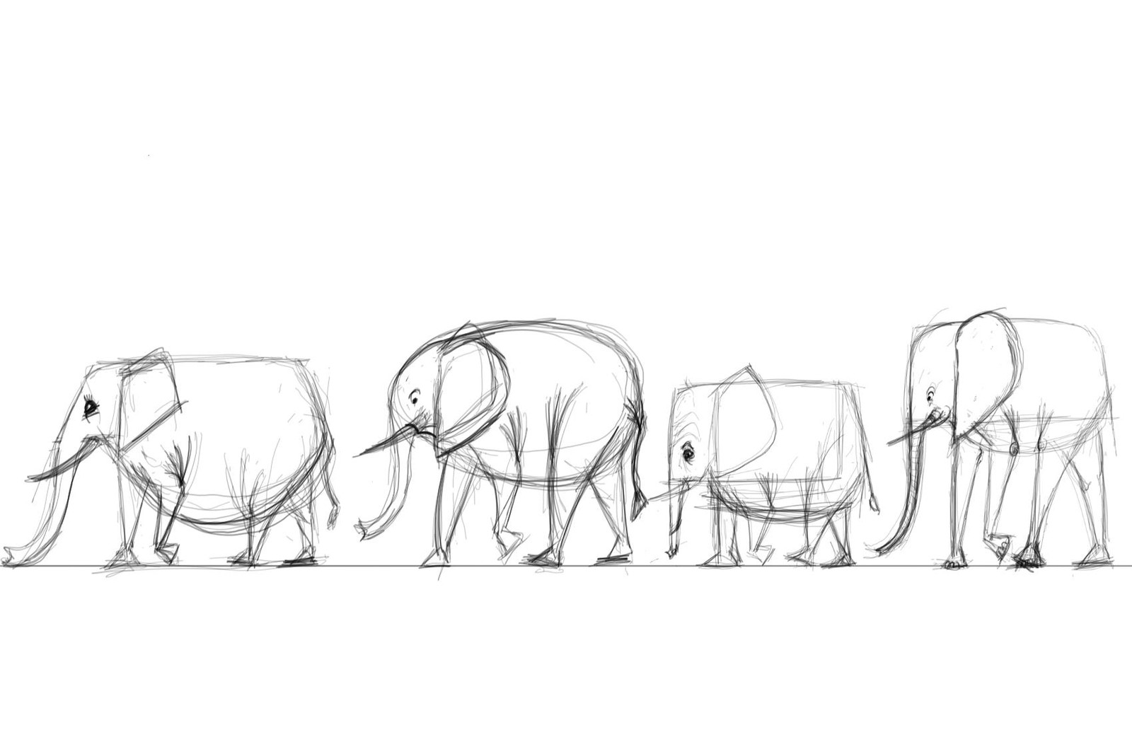 Some of the design explorations