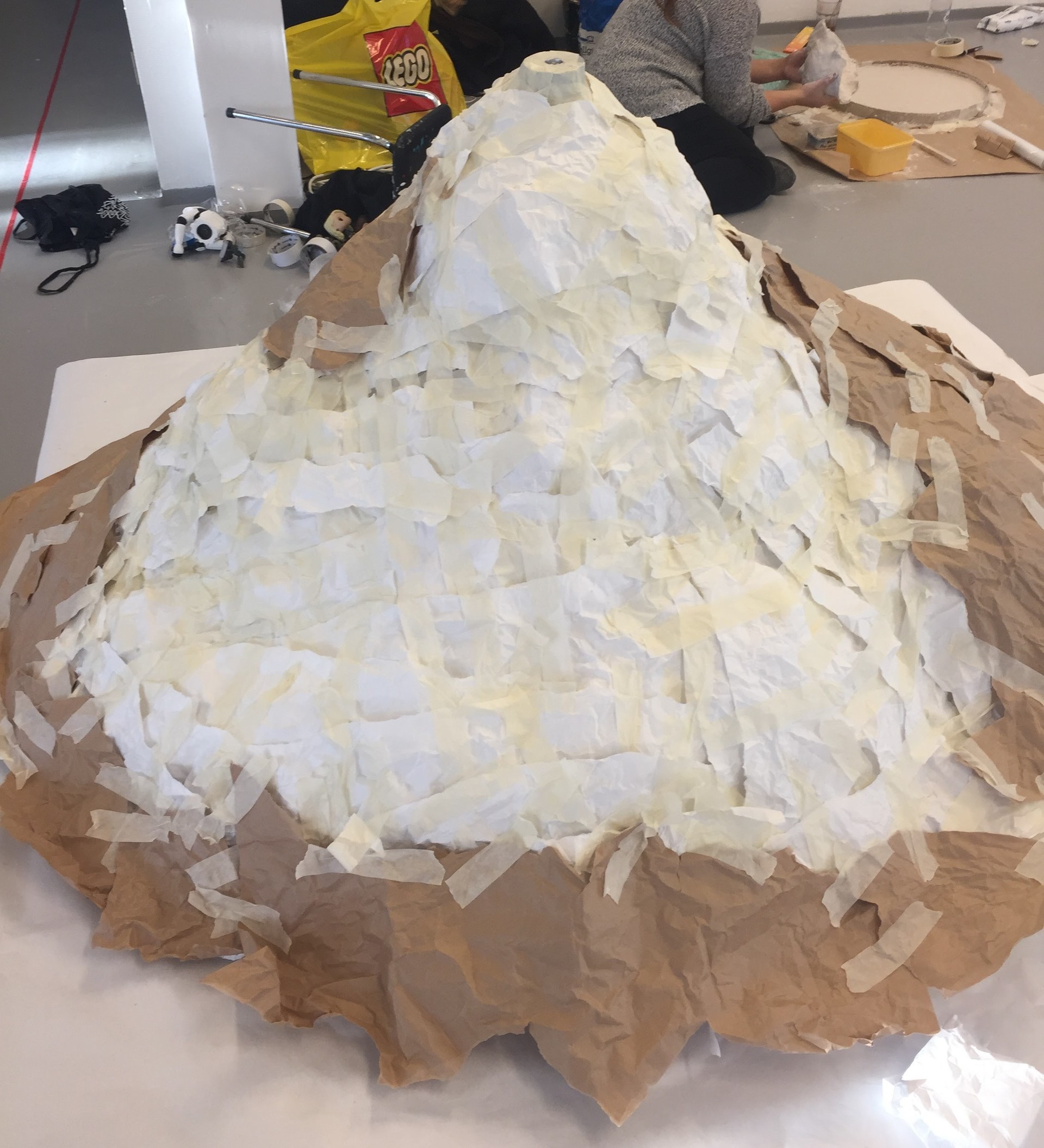Artstation Paper Mache Mountain Daniel Areskjold