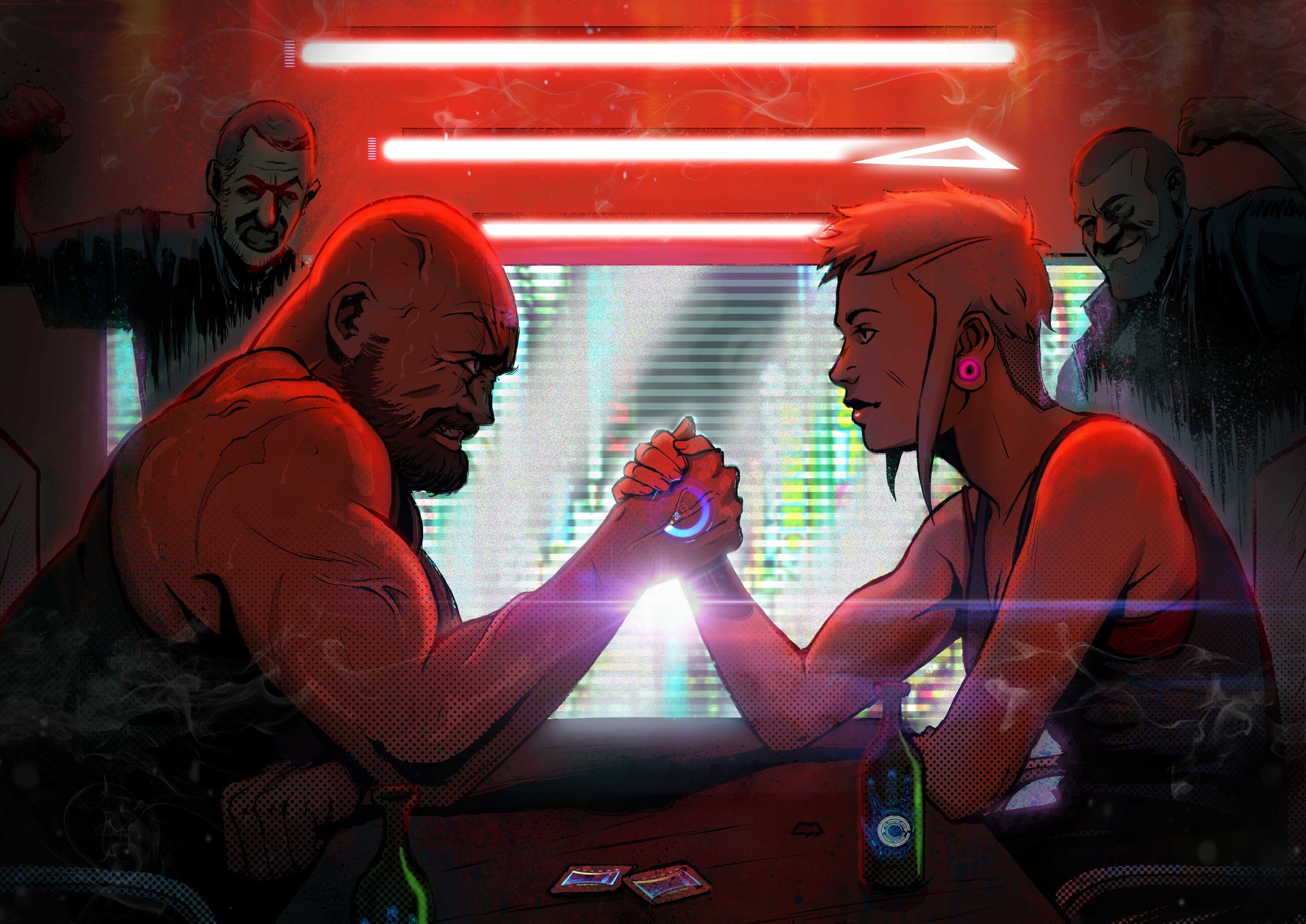 ArtStation Bras de fer