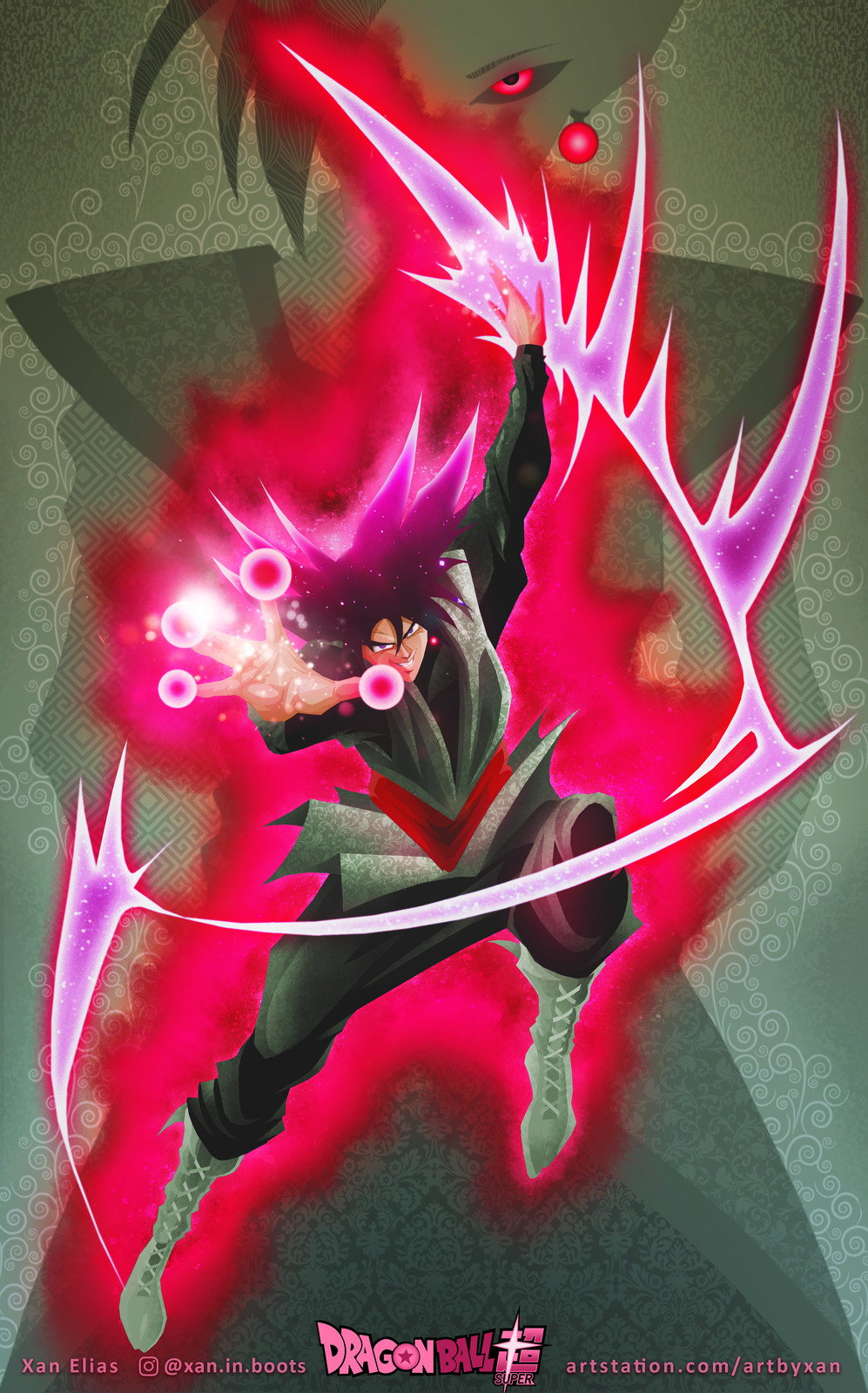 Goku Black - Zamasu concept art