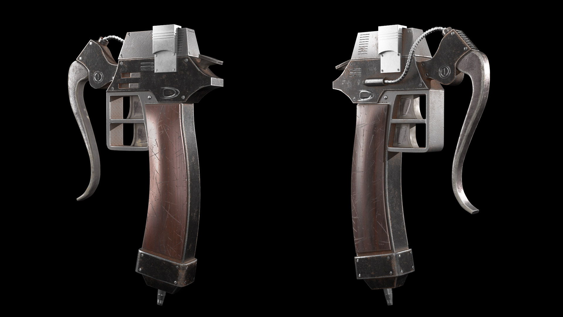 Artstation 3d Maneuver Gear Hamza Kashoua