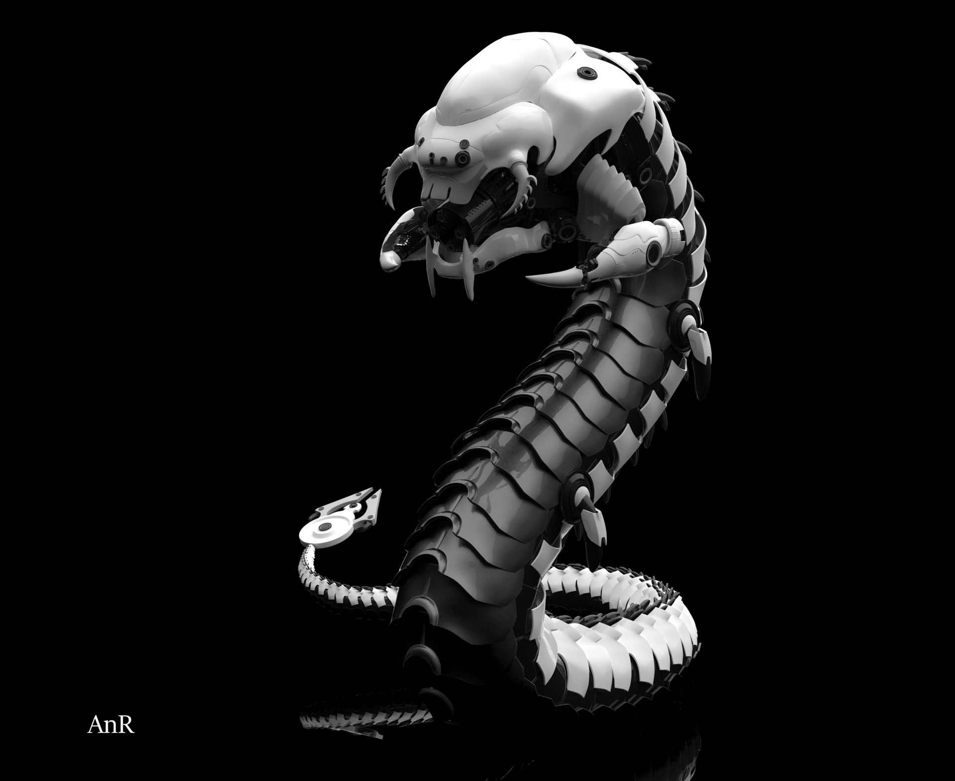 ArtStation Mecha Worm