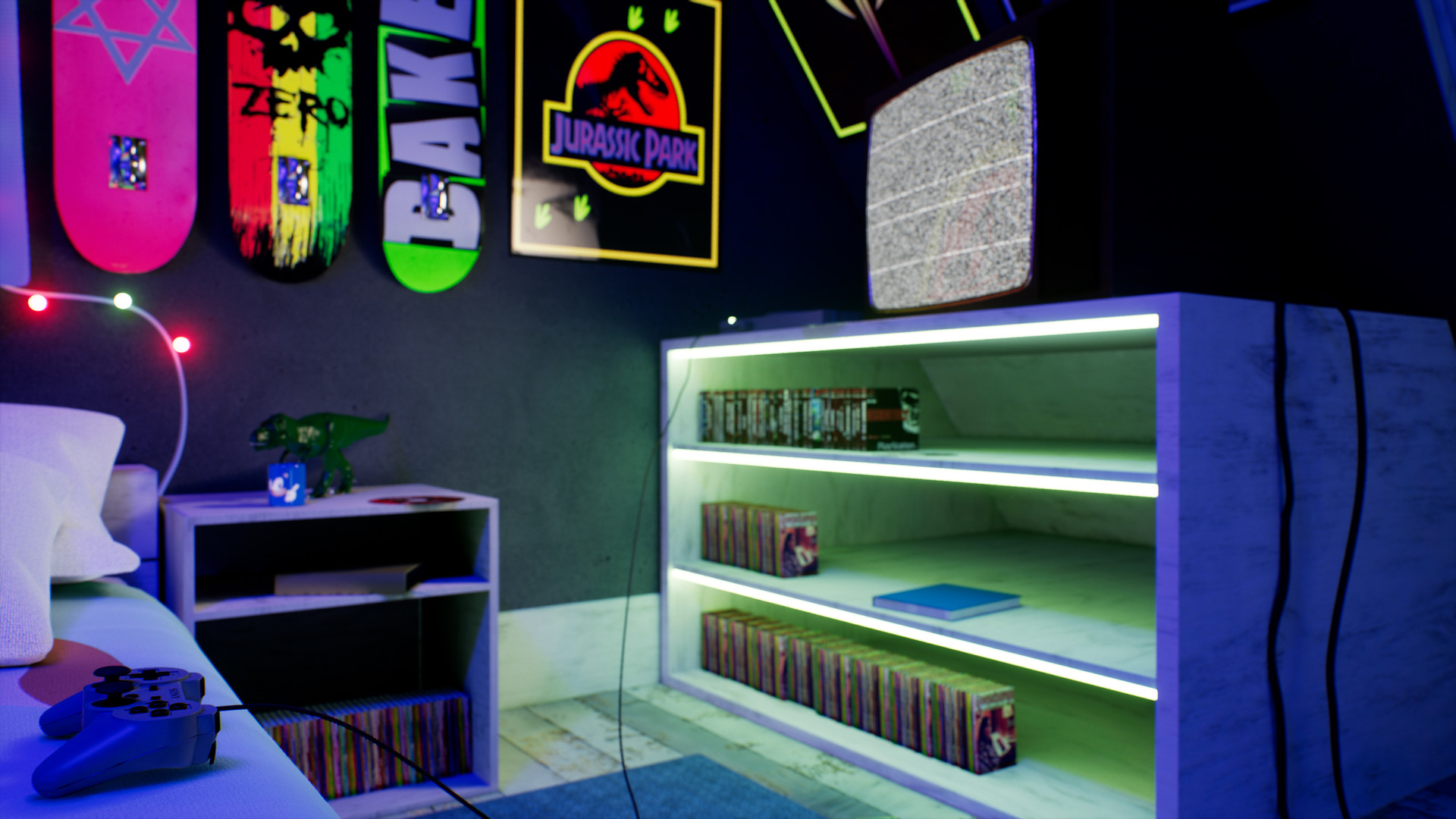 Uv light top for bedroom