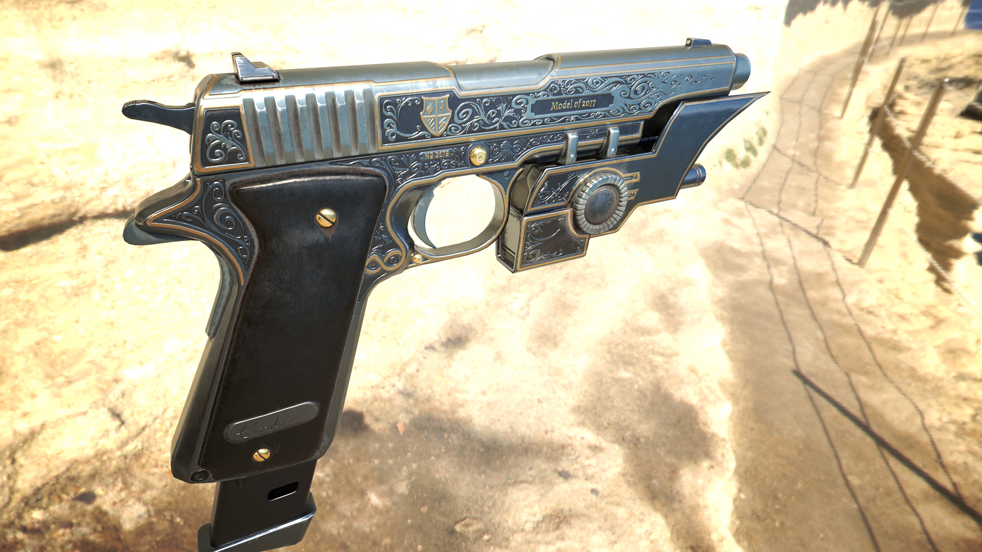 Artstation Engraved Pistol Soenke C Warby Seidel