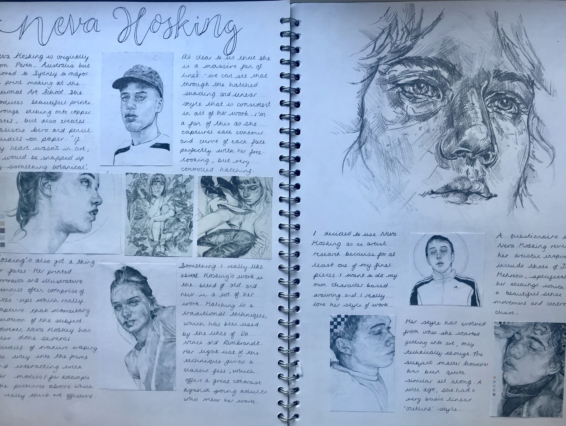 ArtStation - Neva Hosking artist research
