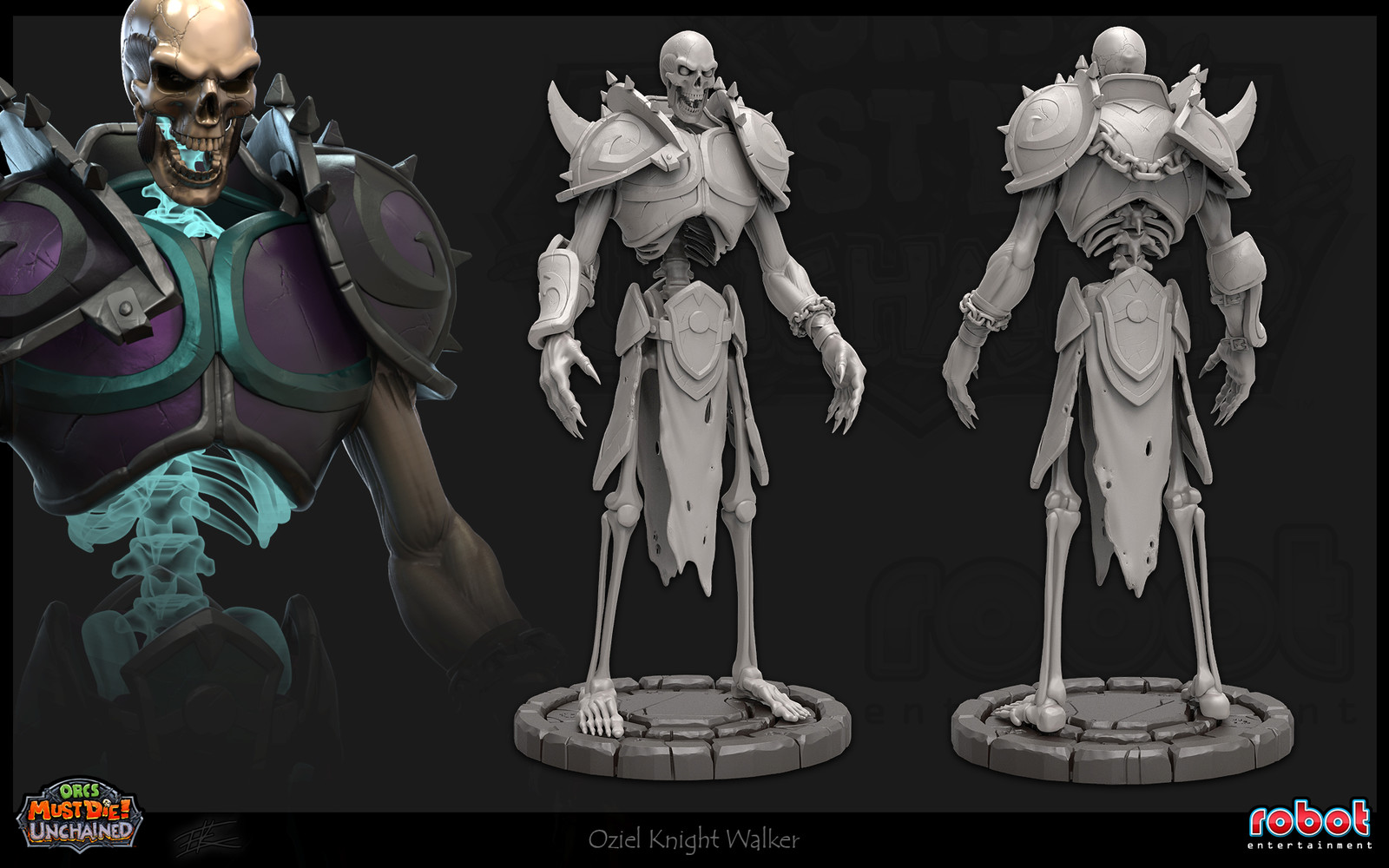 Oziel Knight Walker: Orcs Must Die! Unchained Character
