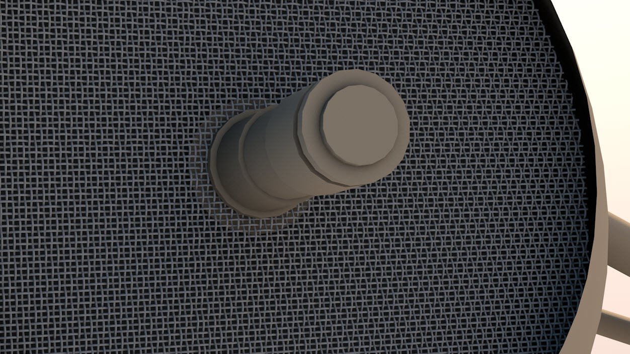 12: This was my first attempt at the mesh grille over the engine compartment. However, after visiting the air museum and seeing it first hand, I removed this and recreated the grille.