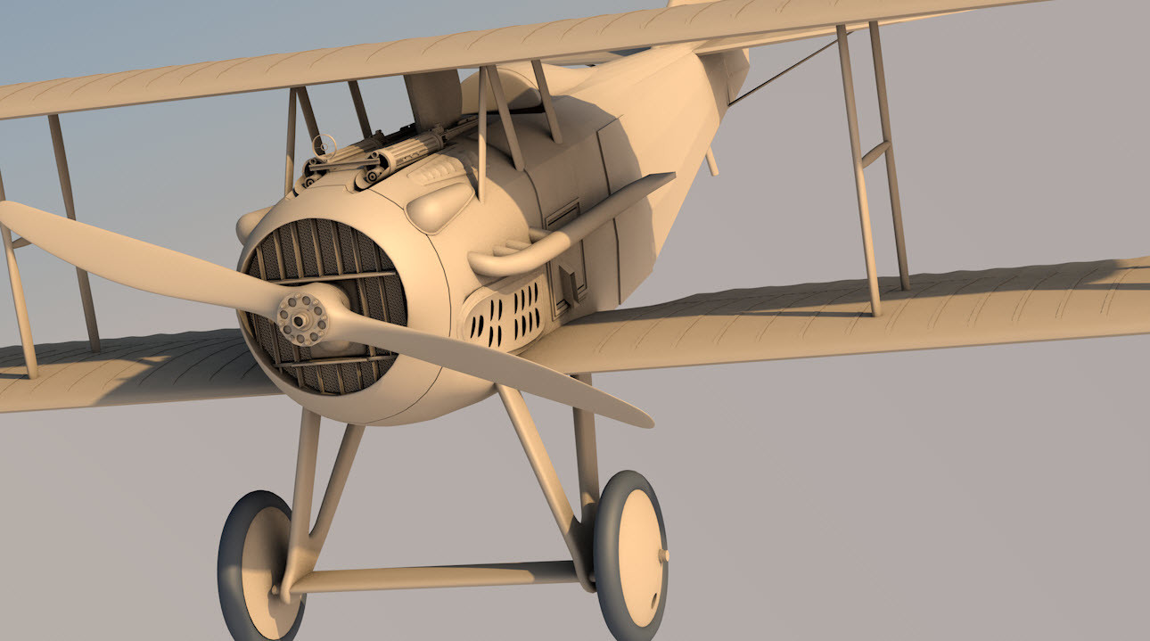 33: SPAD XIII Overview render WIP