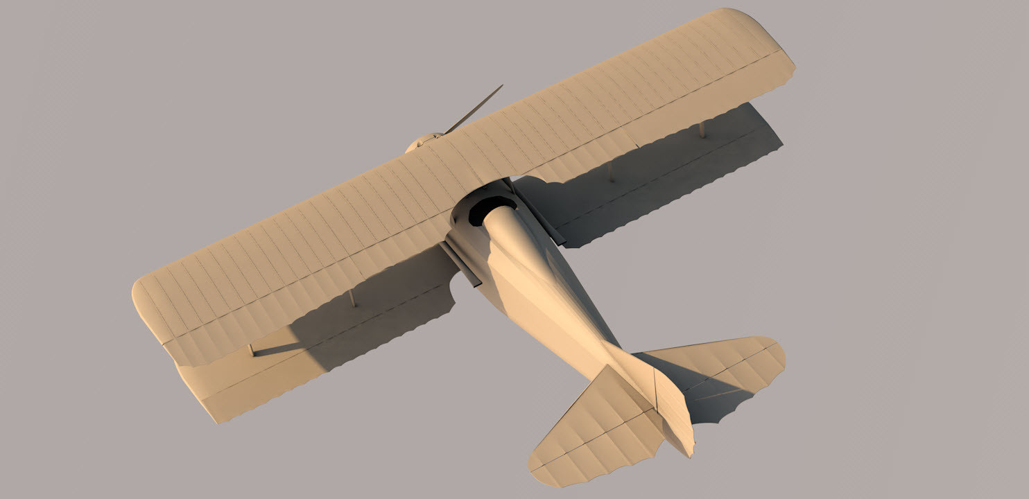 38: SPAD XIII Overview render WIP