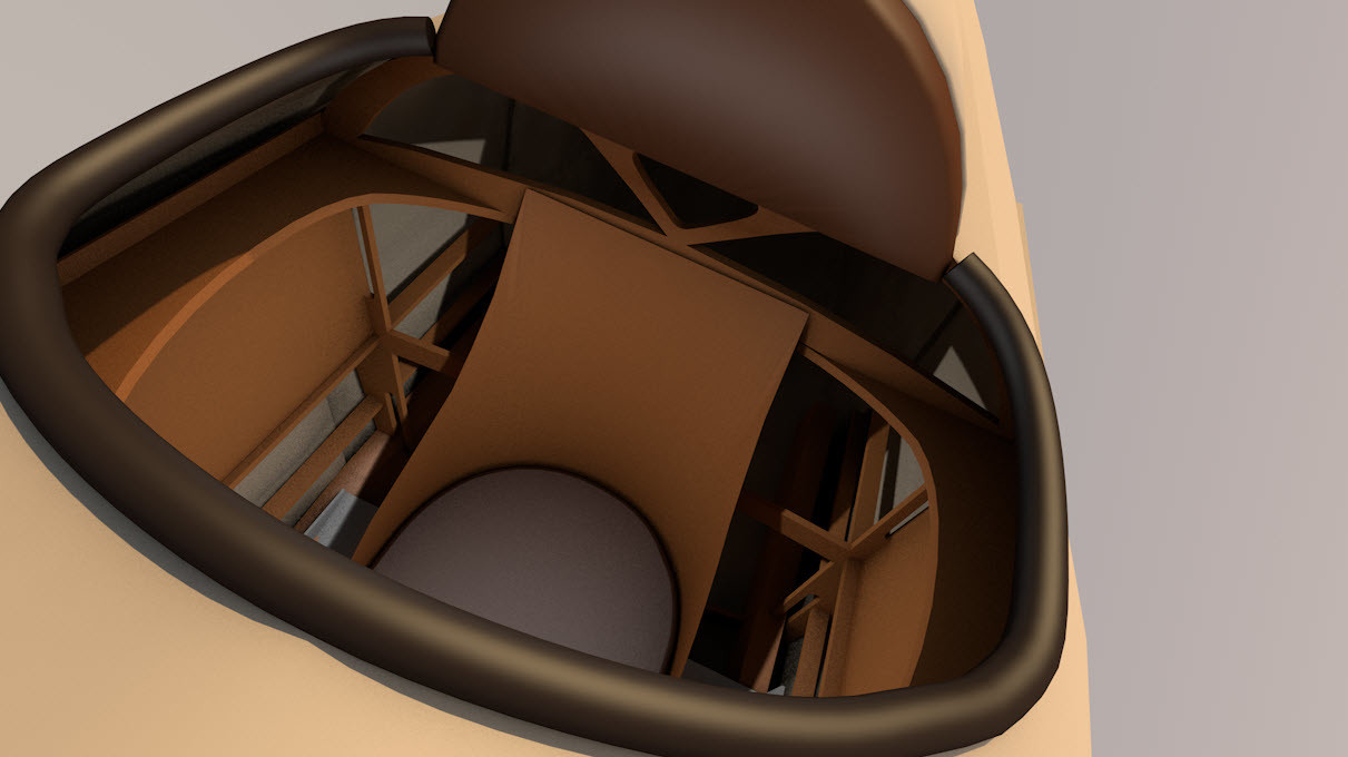 50: Adding misc. wood items inside the cockpit