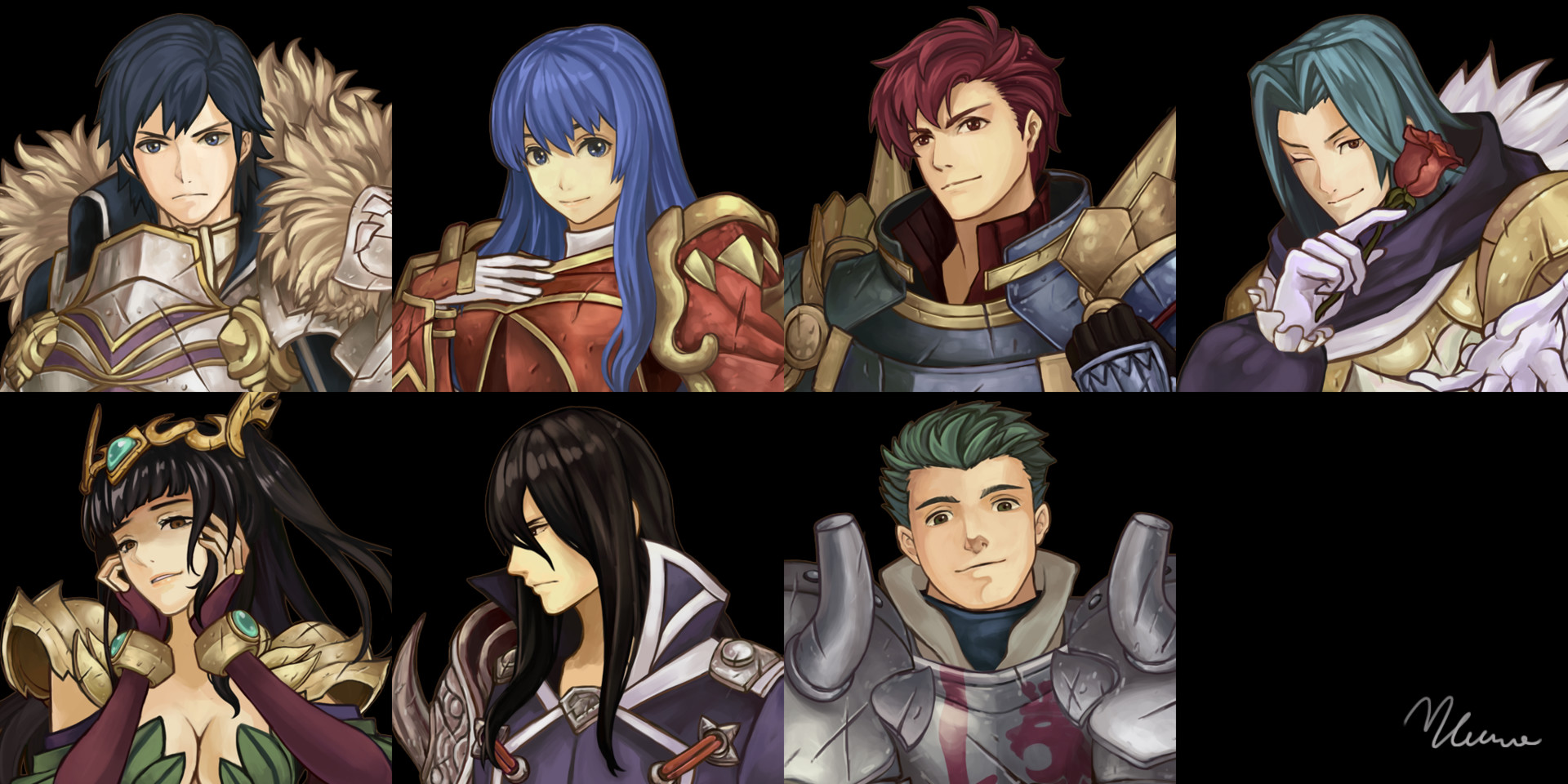 ArtStation Fire Emblem Portraits