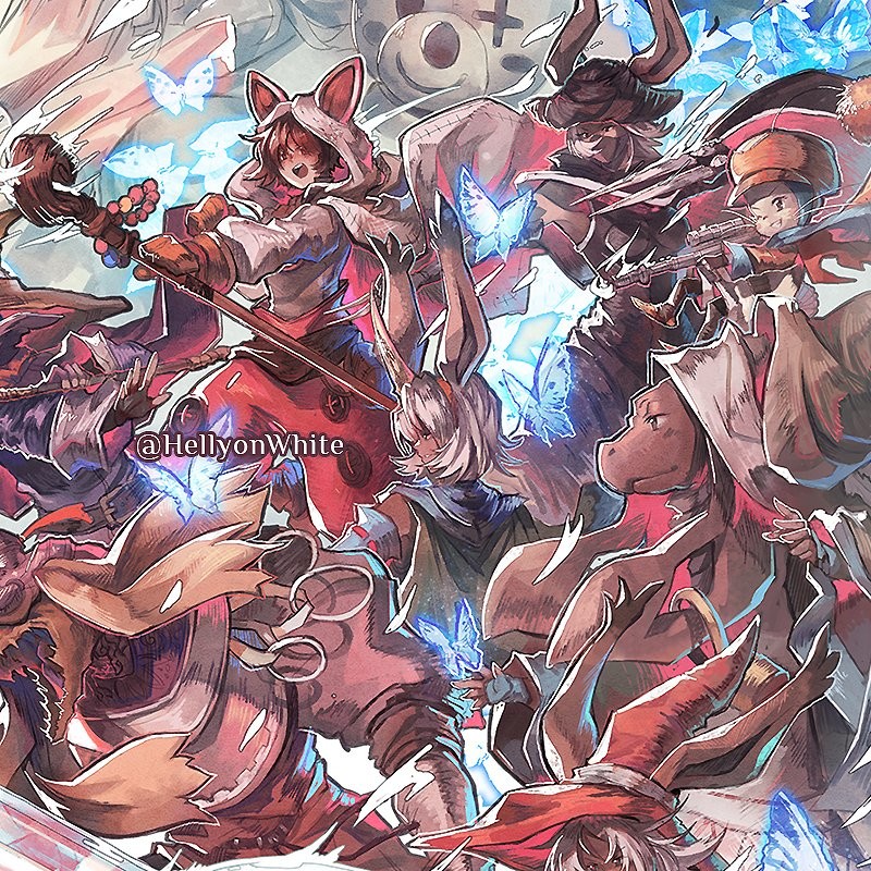 Artstation Final Fantasy Tactics Advance Hellyon White