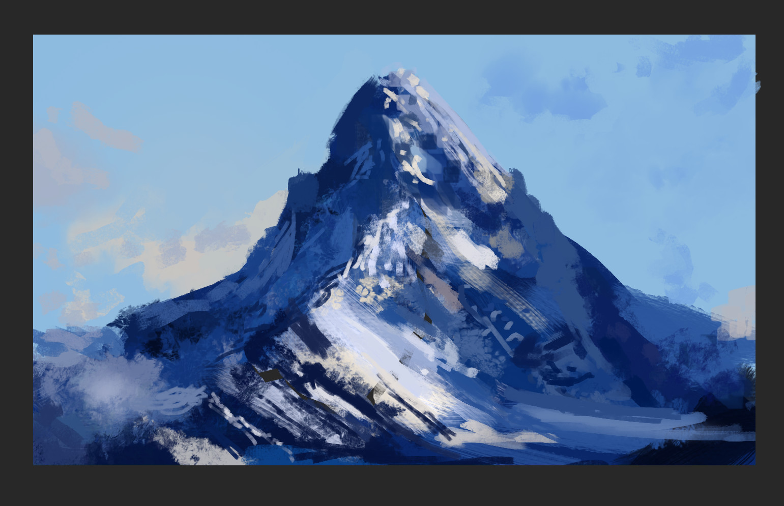 ArtStation Ice Mountain