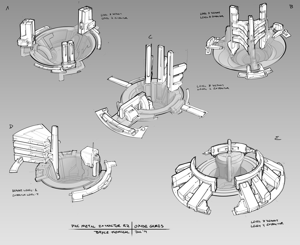 PHC "Metal Extractor" Sketches