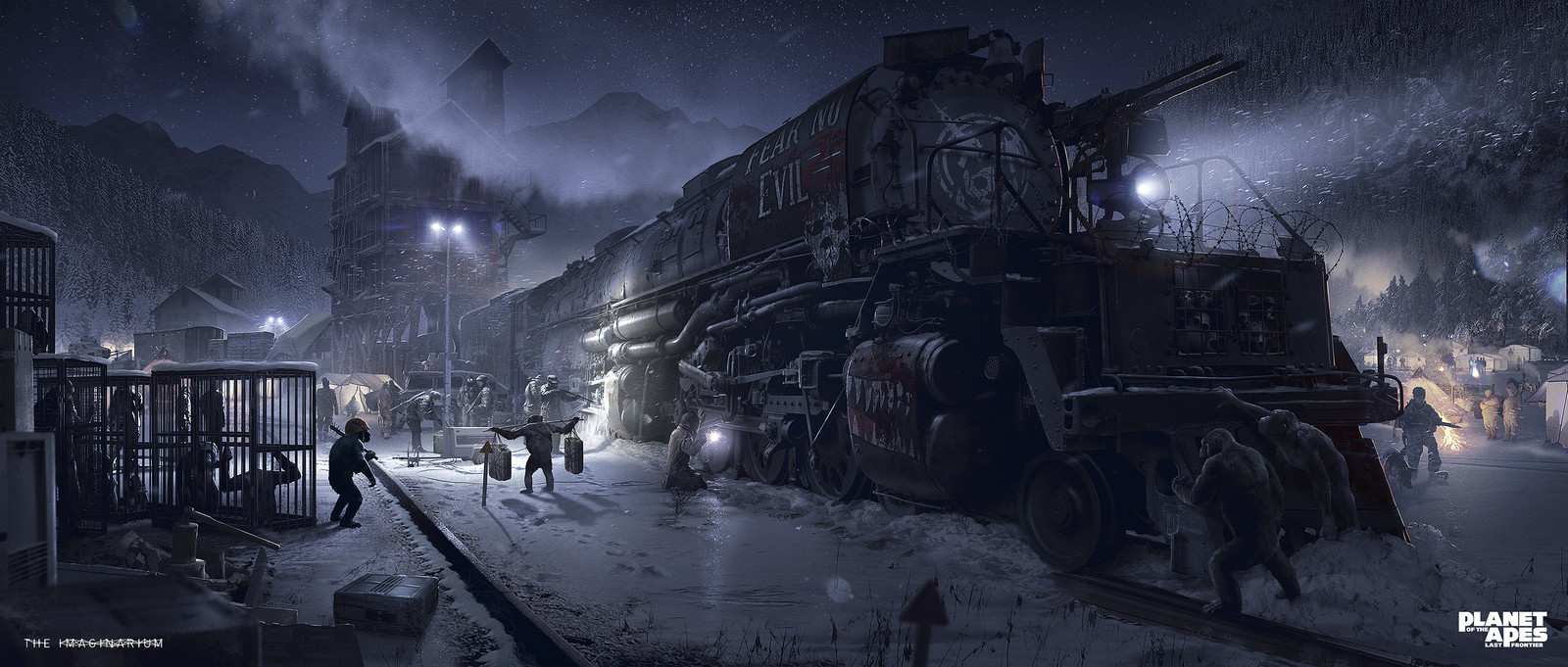 Planet of the Apes: Last Frontier - War Train