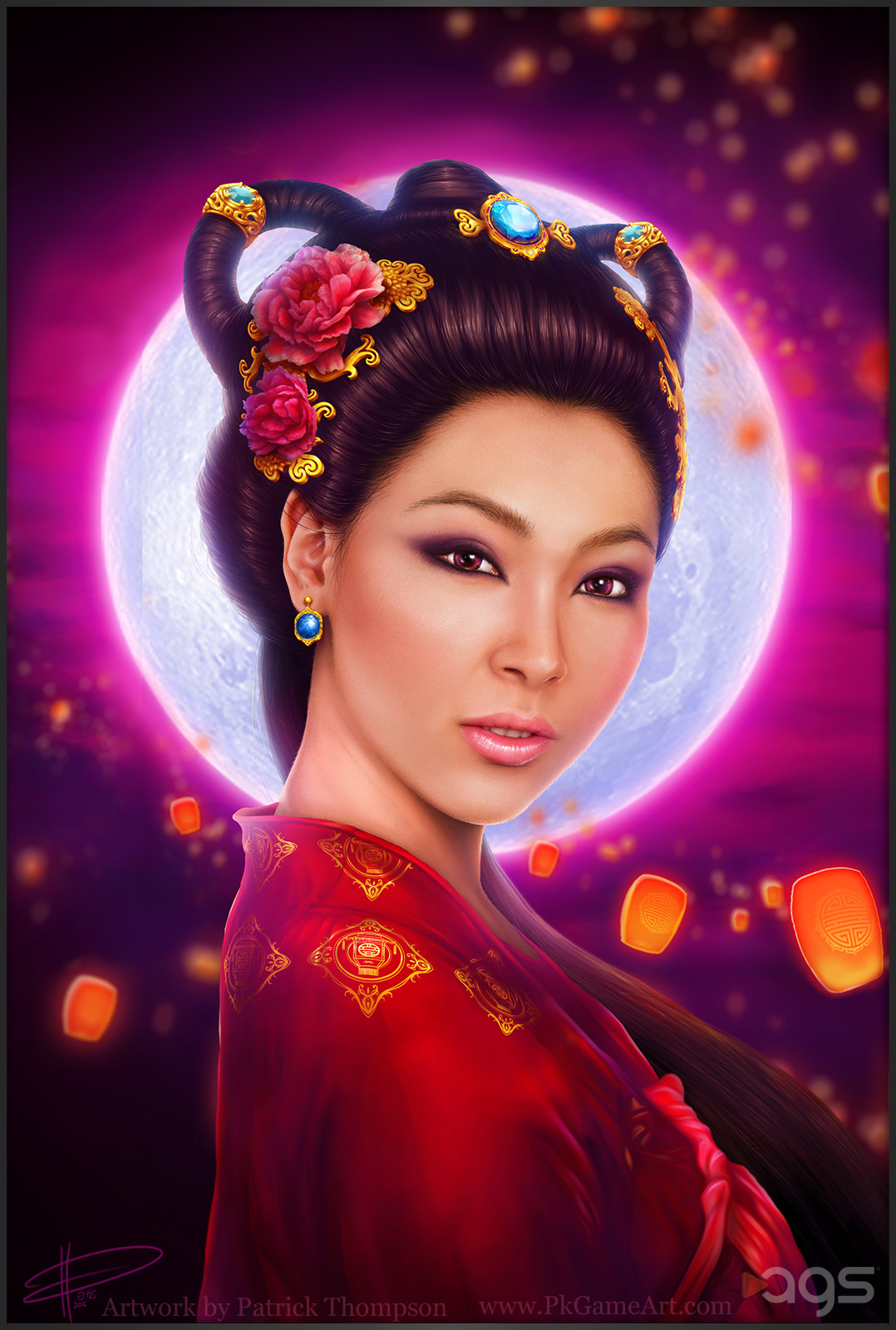 Chinese moon goddess