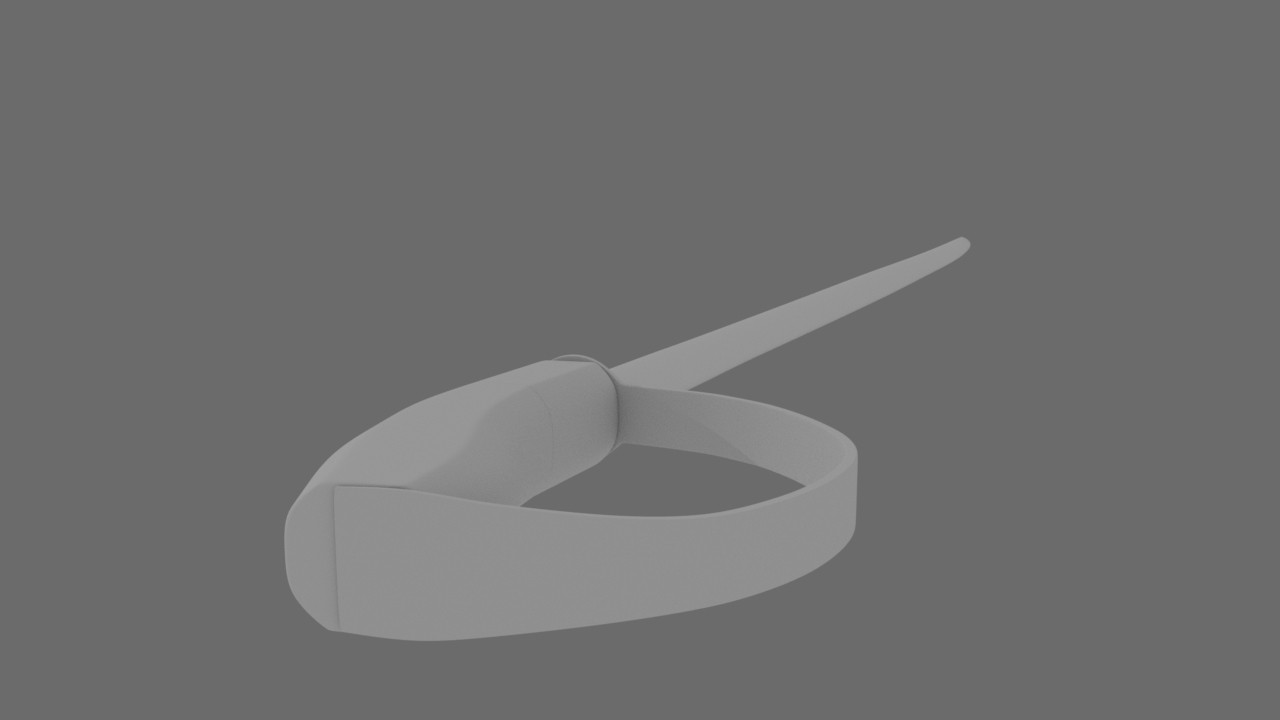 Greyscale of Pituni Sword made in Maya 2017
