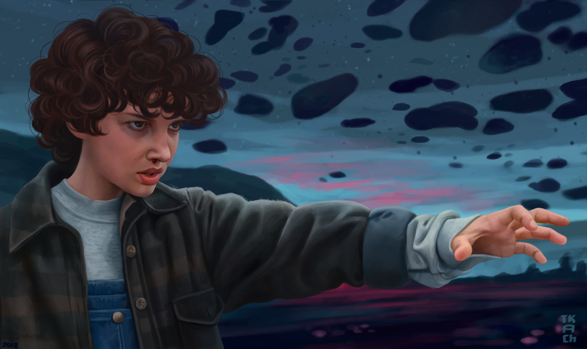 Artstation Eleven From Stranger Things Tkach Lovkach