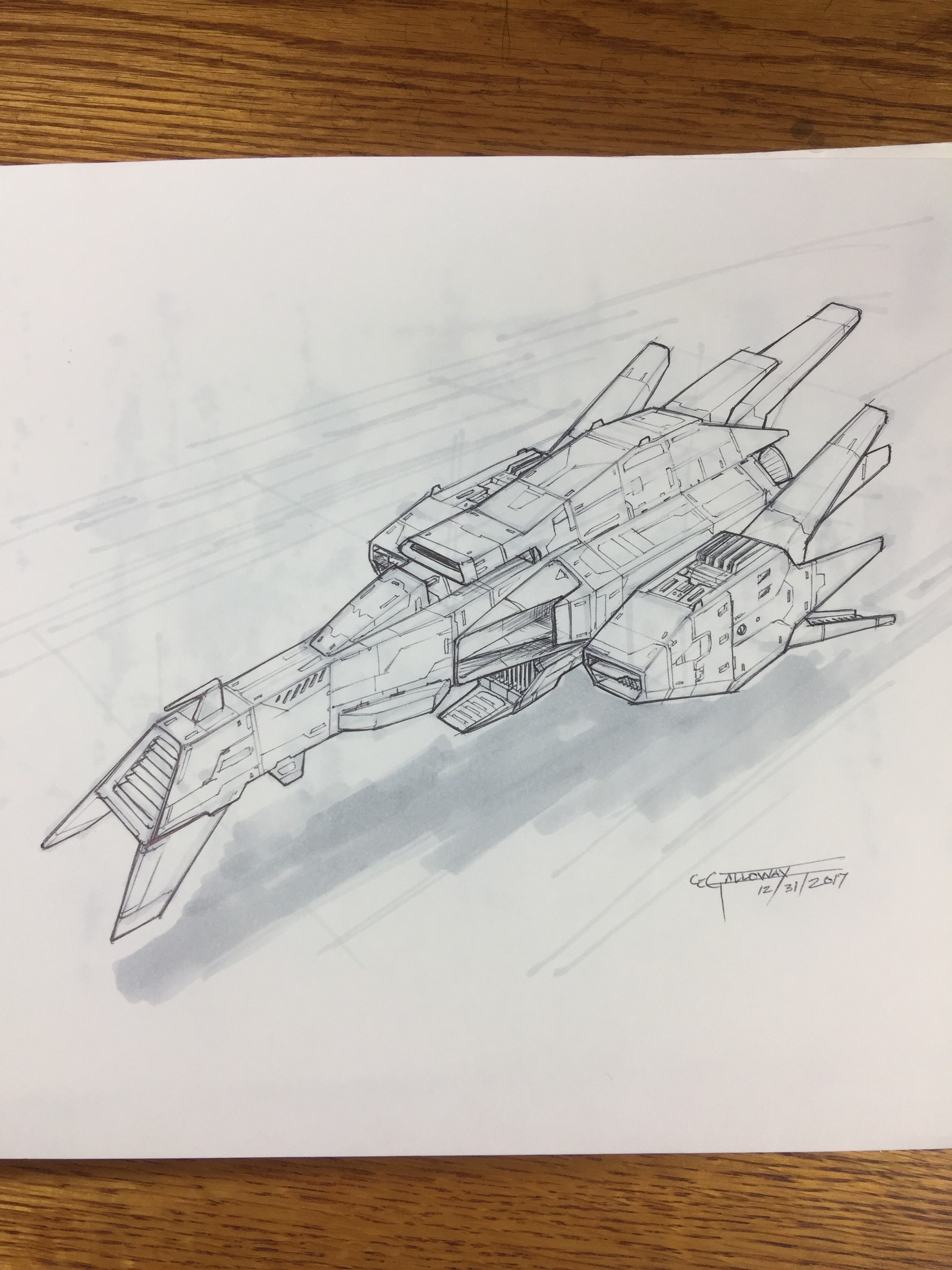 ArtStation - Ship concept