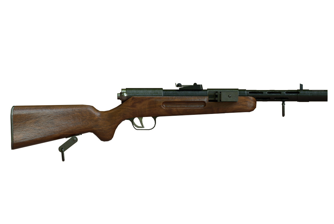 ArtStation - Bergmann's MP35 Submachine Gun
