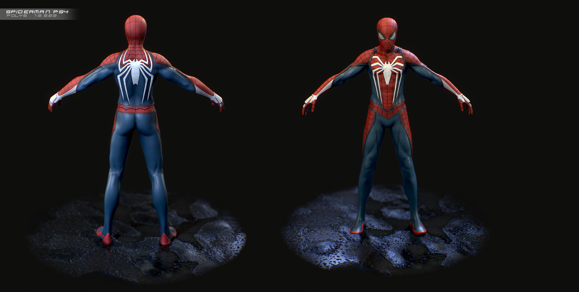 Artstation Spiderman Ps4 Fan Art Sandro Silva