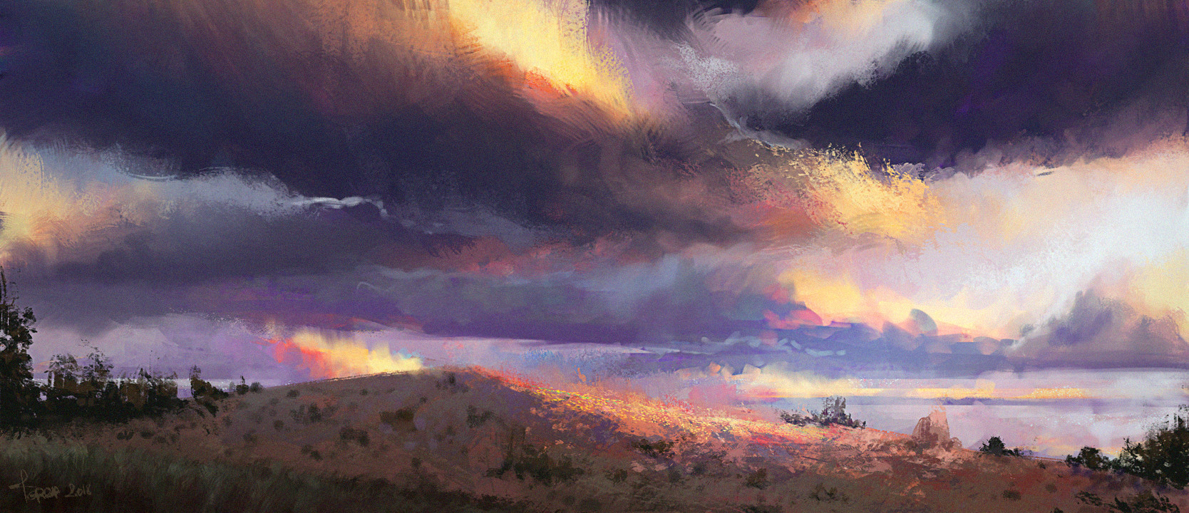 Torea Falzowski Sunset Clouds
