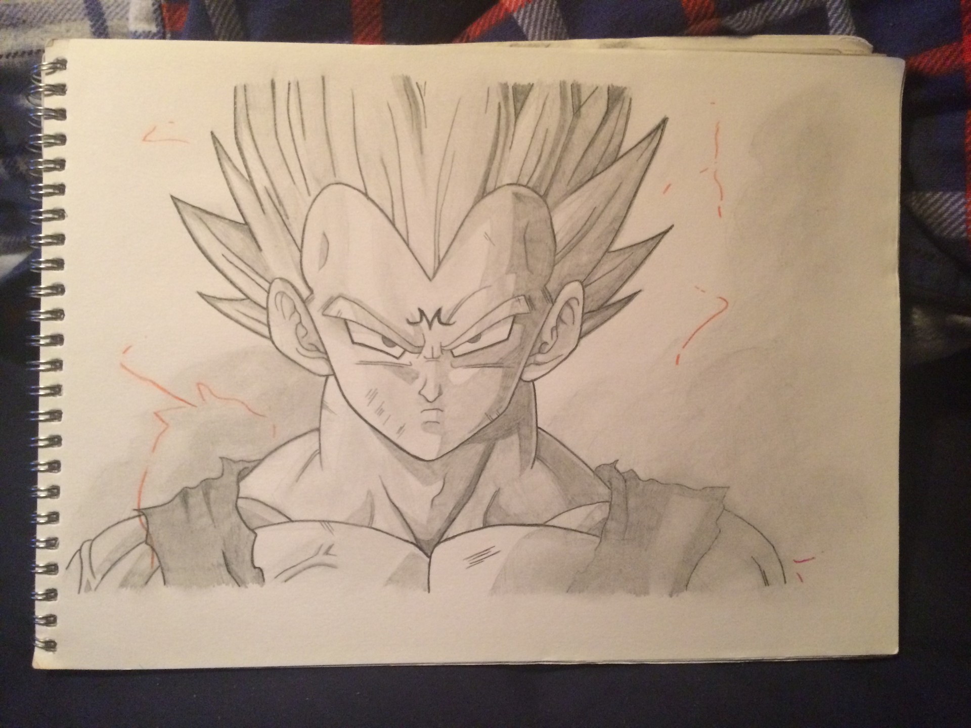 Artstation Majin Vegeta Super Saiyan 2 Richie Bassett