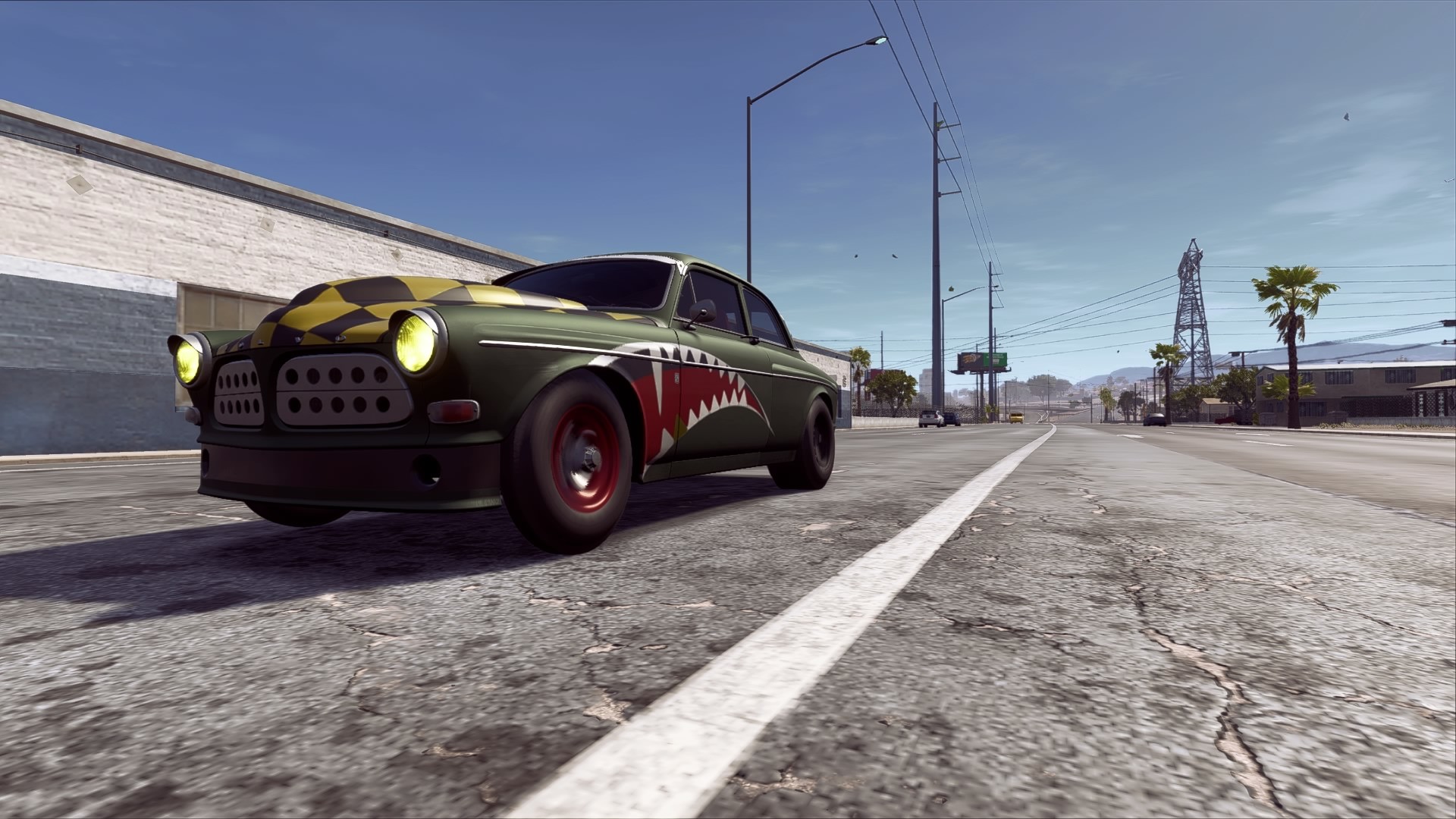 artstation abandoned car volvo amazon p130 drag the phantom