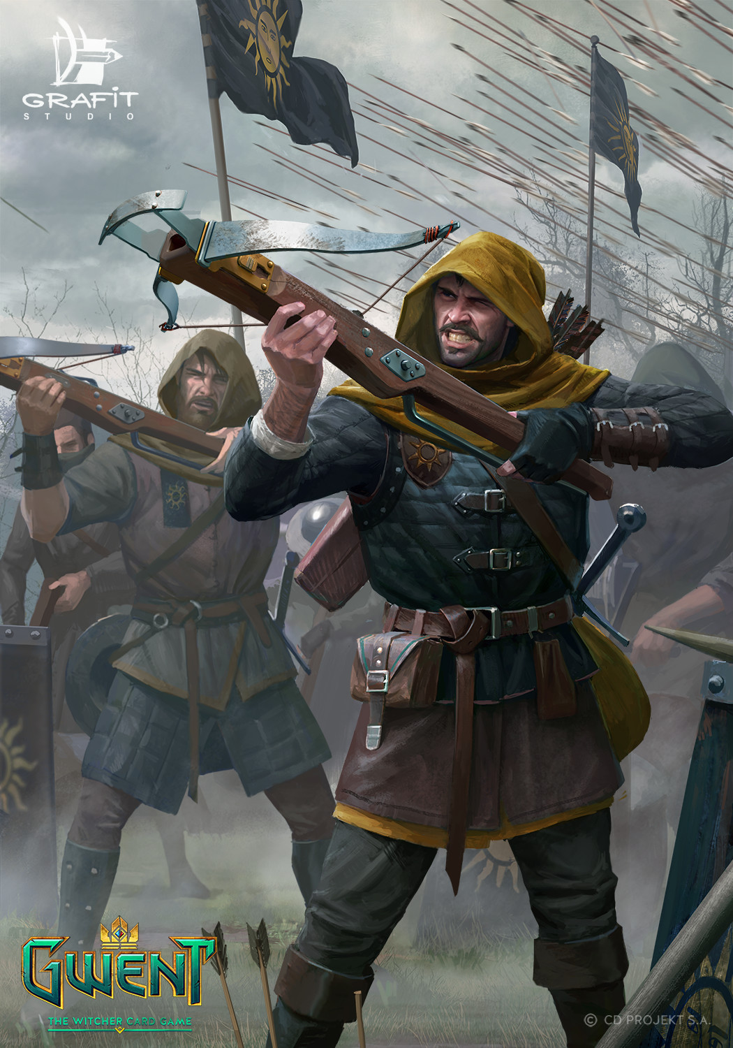 ArtStation Black Infantry Arbalists Brokvar Archer artstation-black-infantry-arbalists-brokvar-archer