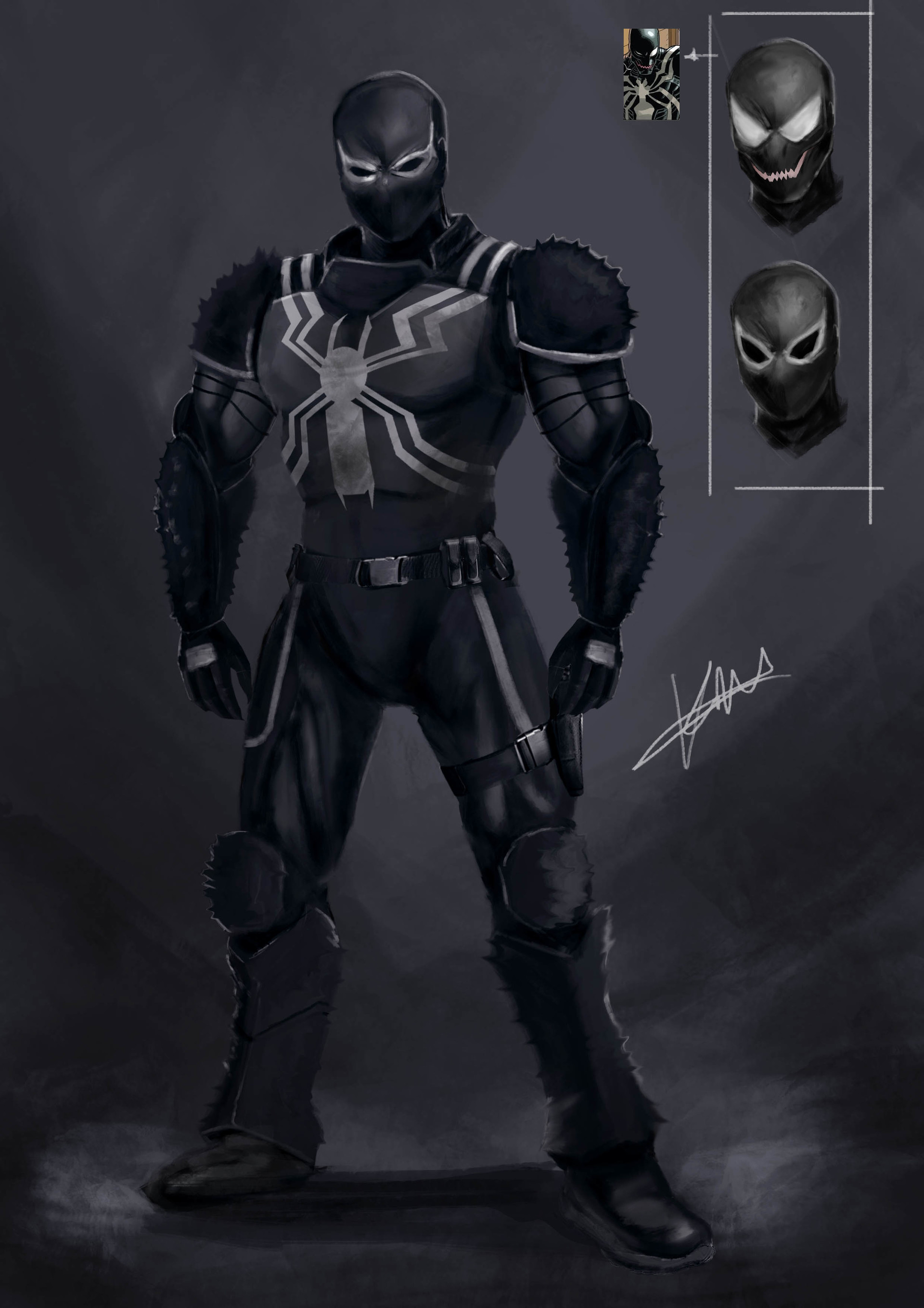 ArtStation - Agent Venom, Khaidir Semail