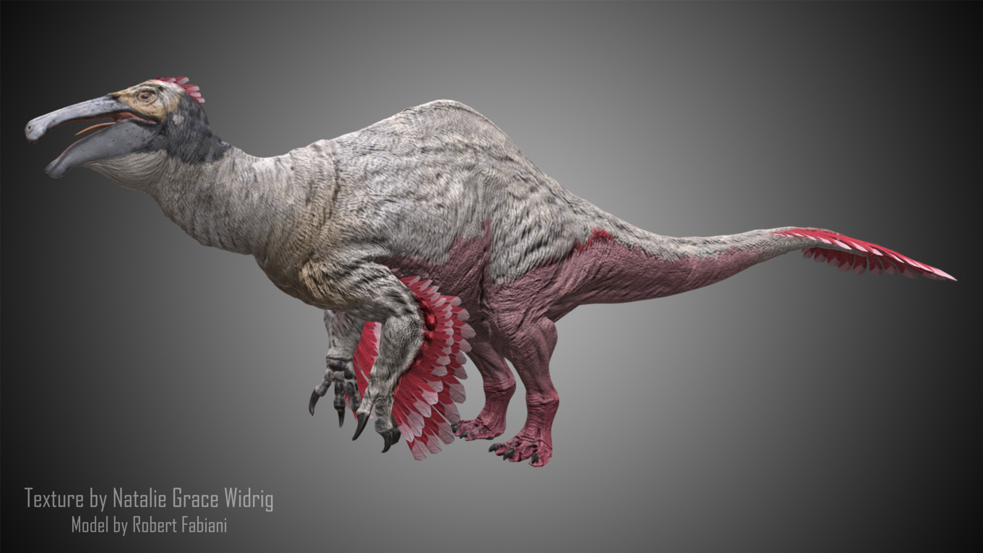 Artstation Deinocheirus Skins Natalie Widrig