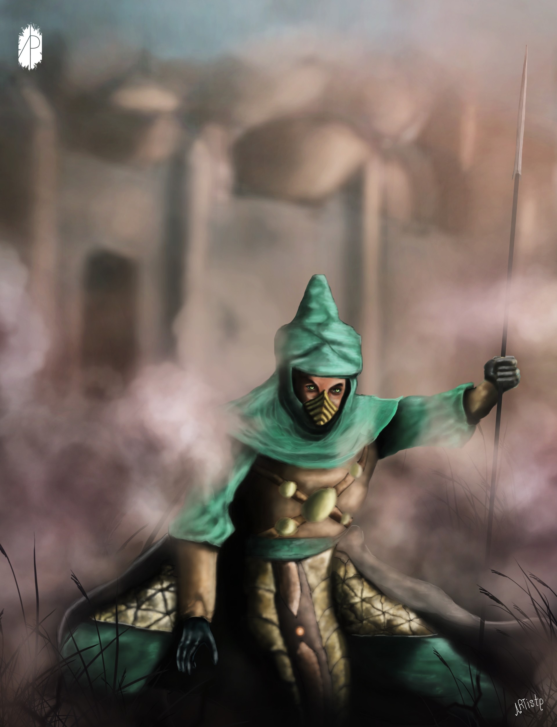 Artstation Persian Warrior Masoud Gh