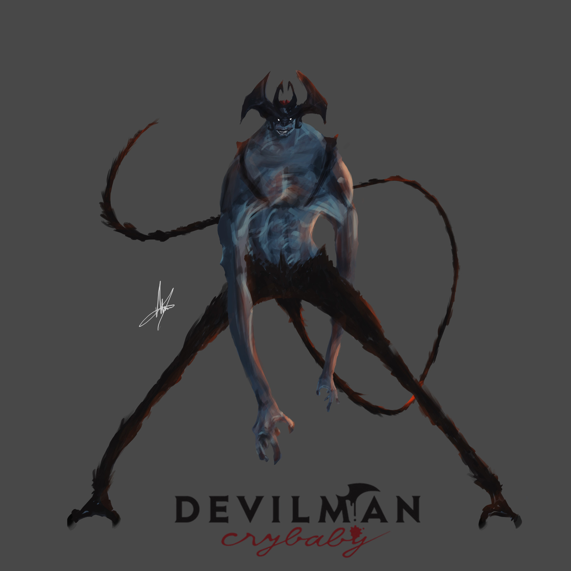 devil man crybaby figure