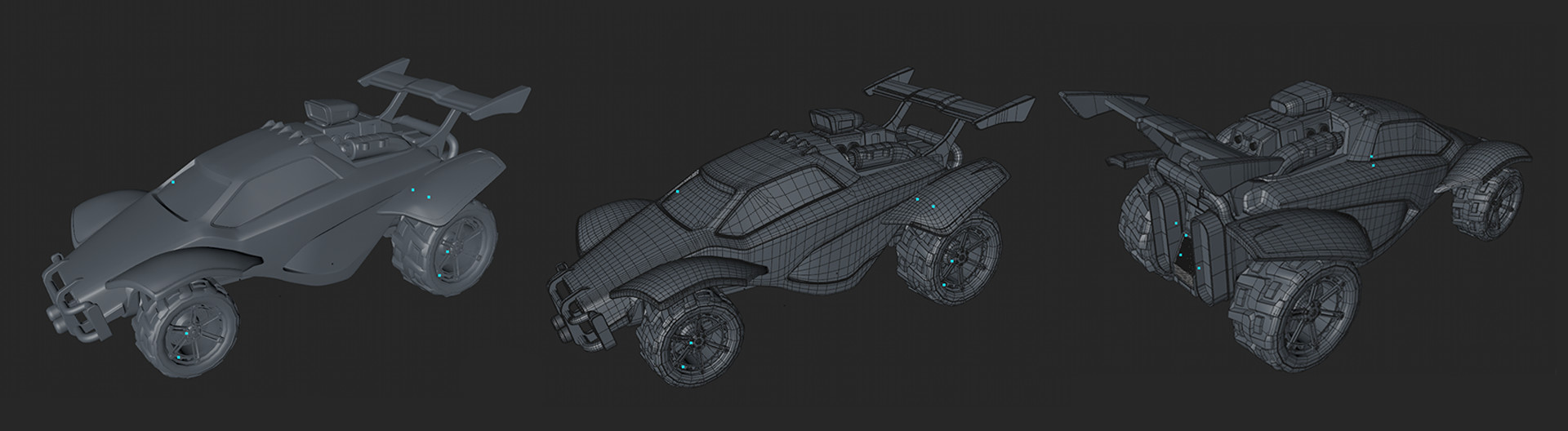 Artstation Octane Rocket League Antoine Hamwi
