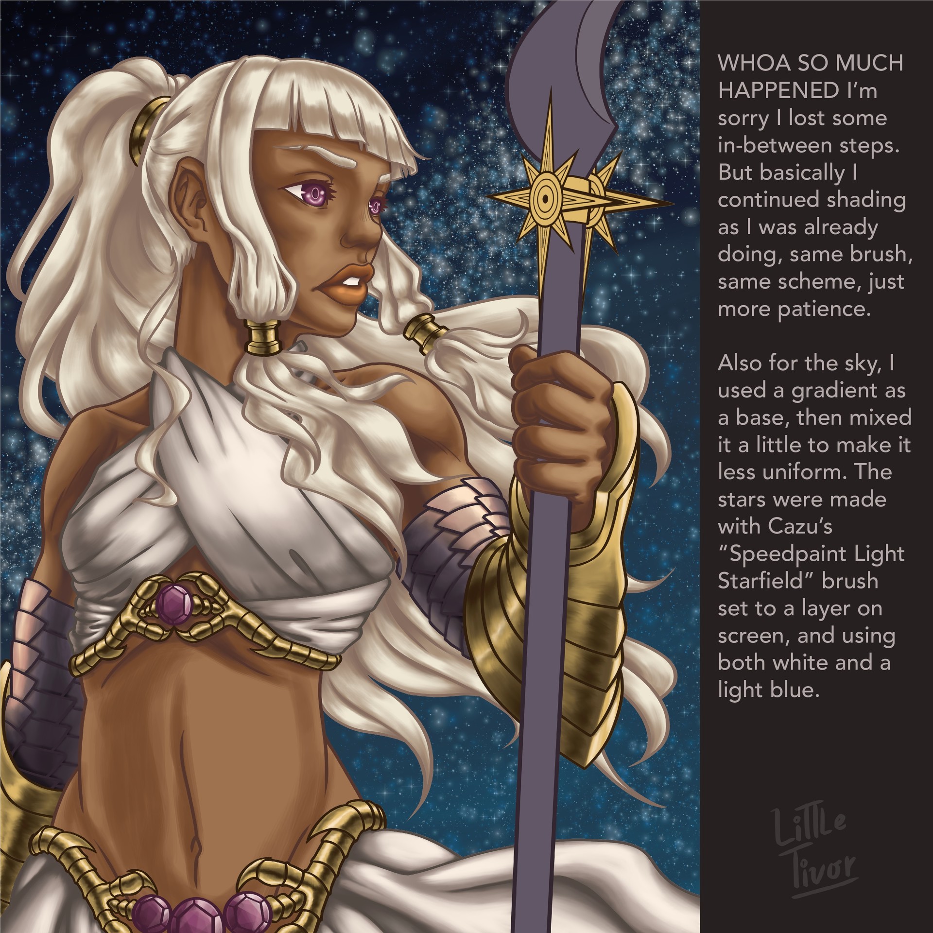 ArtStation Ishtar Goddess of the Night